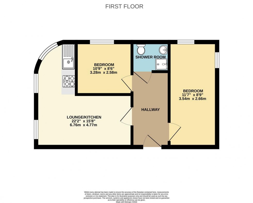 Floorplan for Ridley Road, Dalston, Hackney